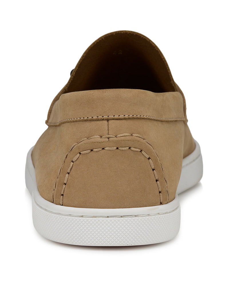 REVERSED NUBUCK LEATHER LOAFERS