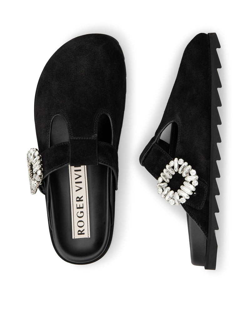 SLIDY VIV` MULES IN SUEDE