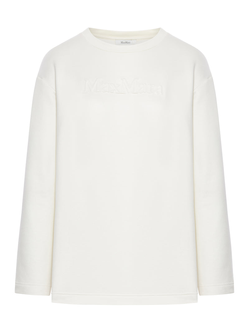 BERMA SILK AND COTTON SWEATSHIRT