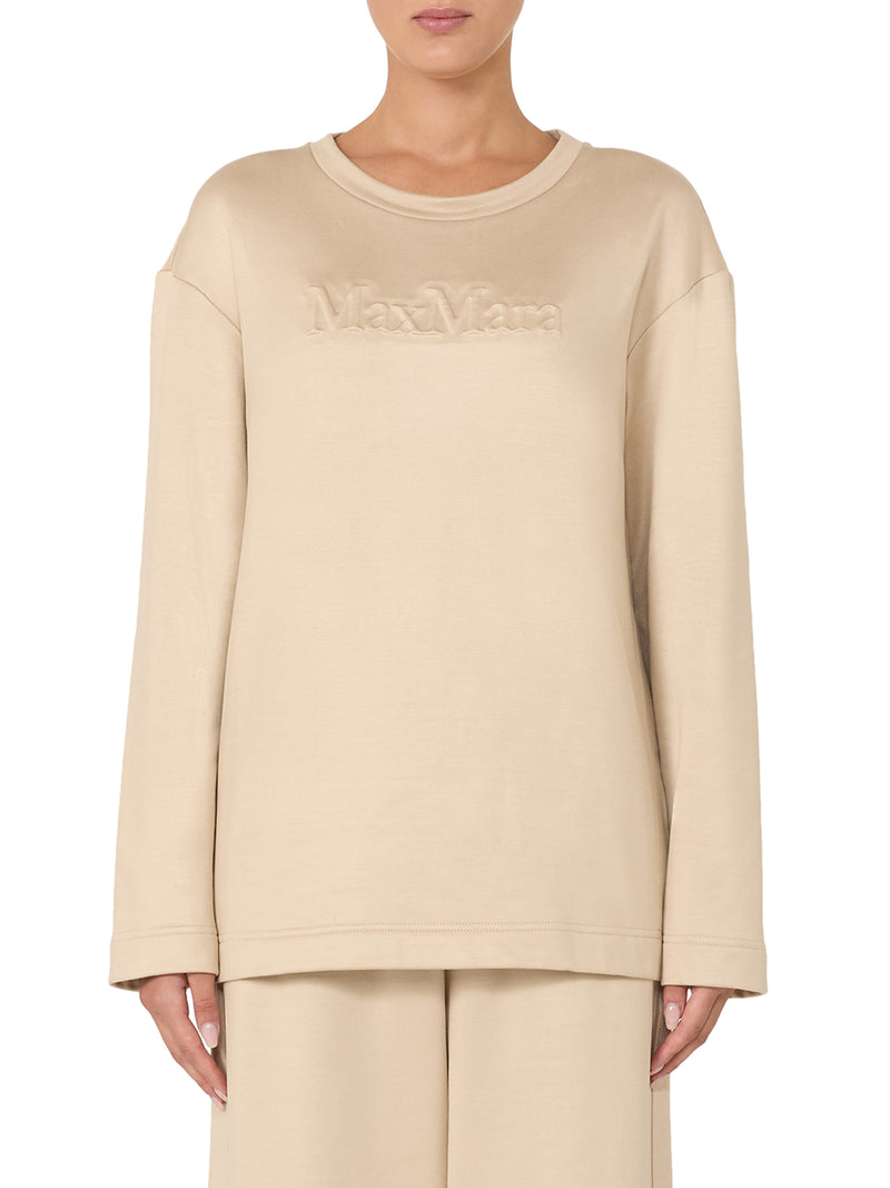 BERMA SILK AND COTTON SWEATSHIRT