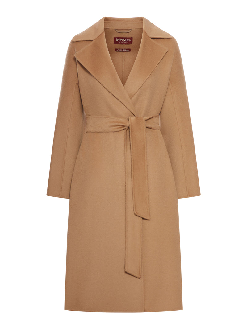 CASHMERE COAT WITH BELT