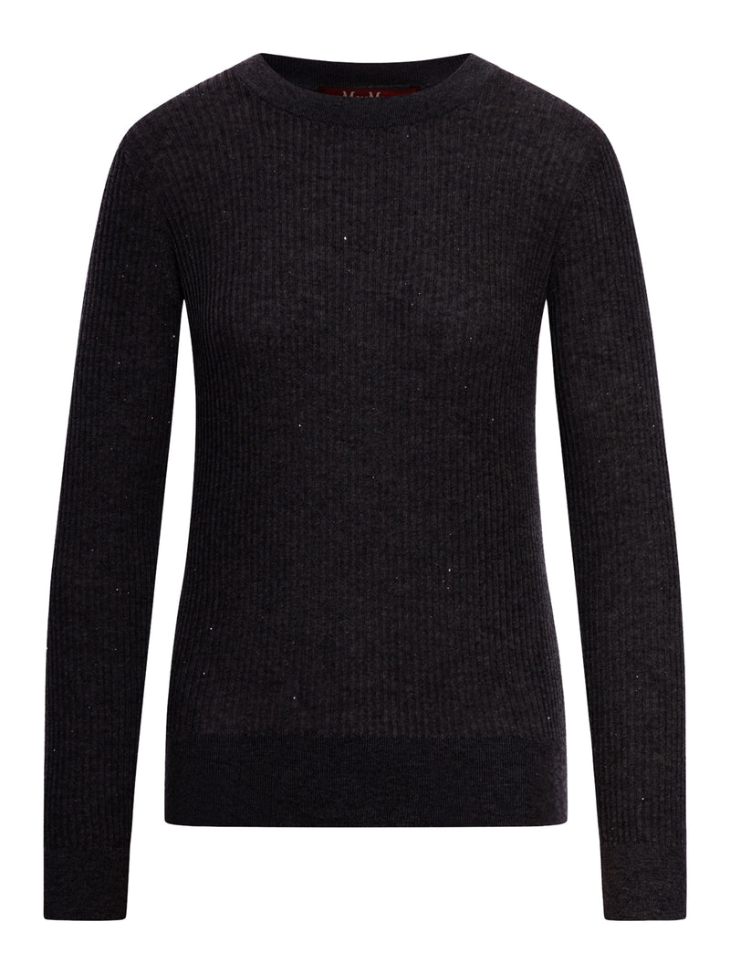 WOOL AND SILK SWEATER WITH SEQUINS