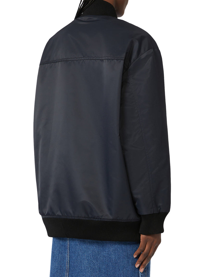 OVERSIZED TWILL BOMBER