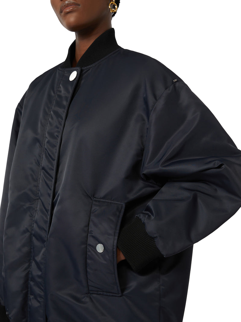 OVERSIZED TWILL BOMBER
