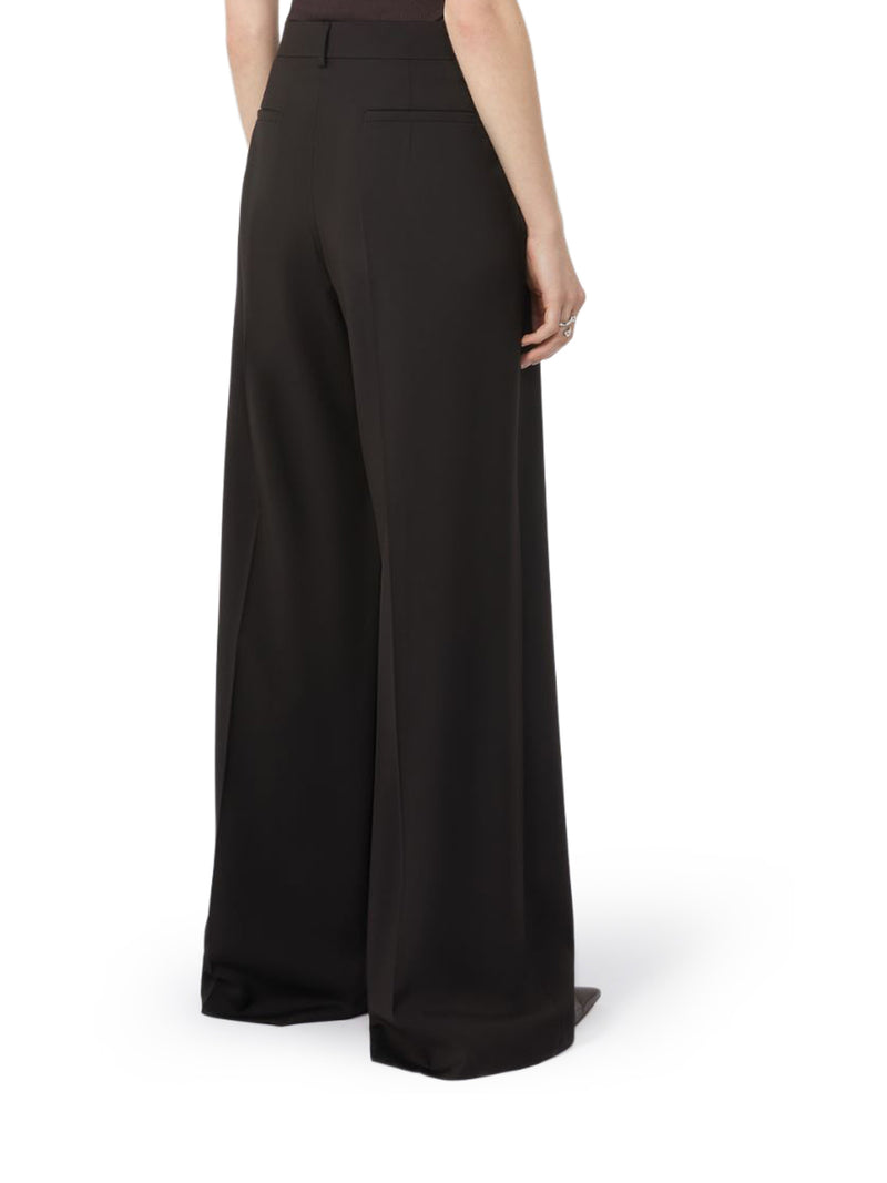 OVERSIZED STRETCH WOOL PANTS