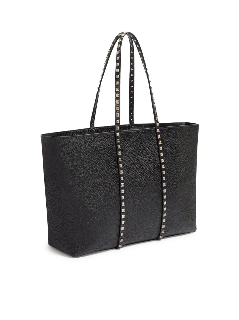 ROCKSTUD BAG IN HAMMERED CALFSKIN