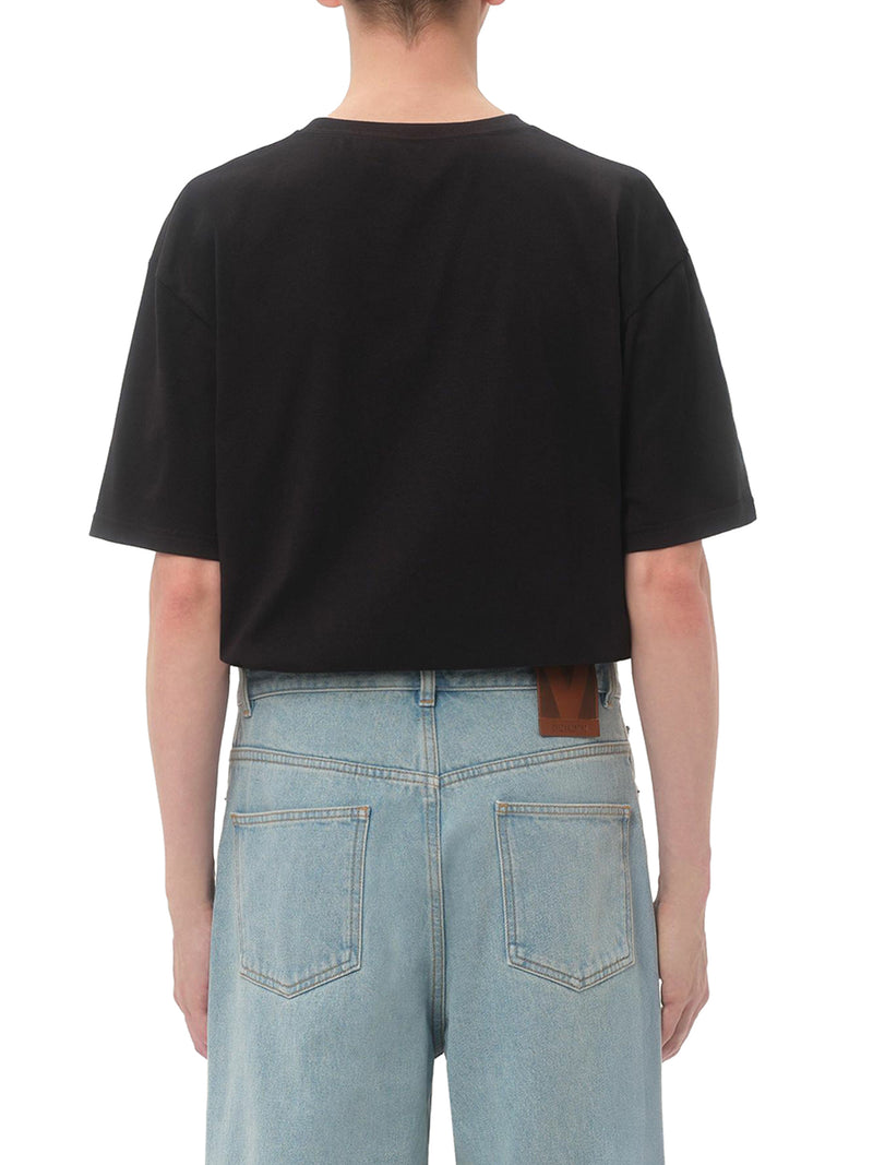 COTTON T-SHIRT WITH CHAT DE LA MAISON PRINT