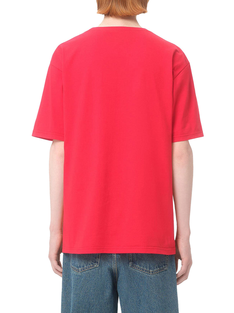 COTTON T-SHIRT WITH CHAT DE LA MAISON PRINT