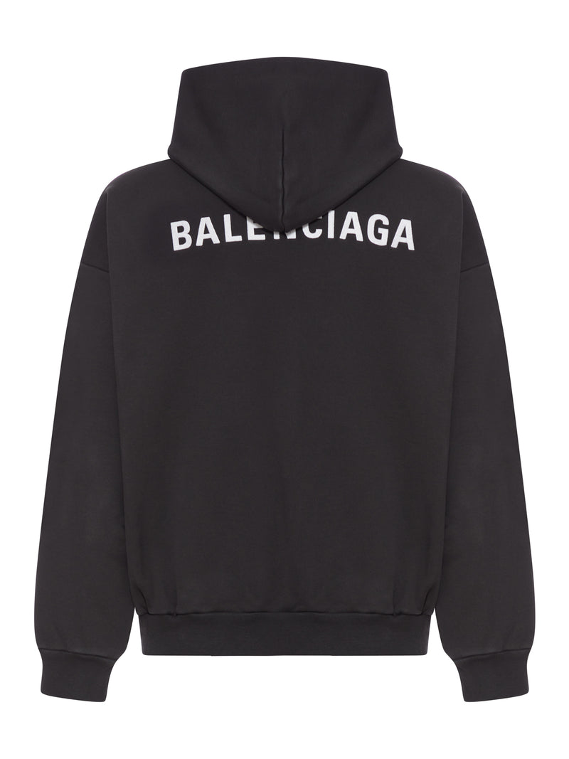 NEW BALENCIAGA BACK MEDIUM FIT HOODIE
