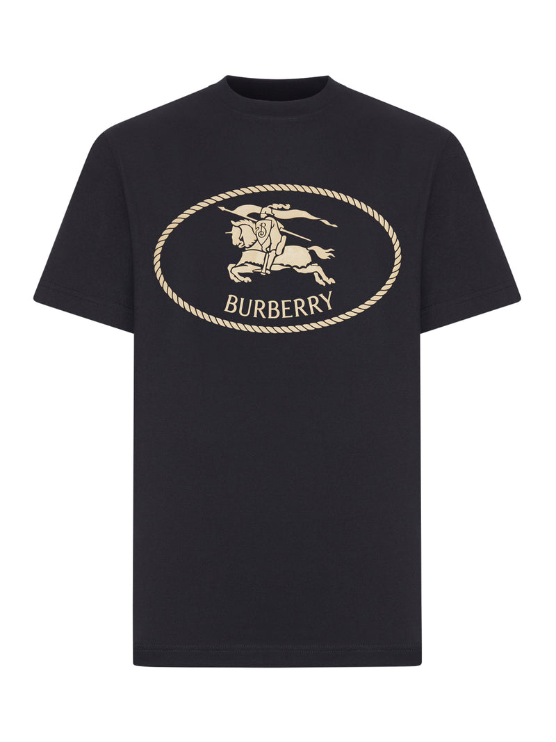 COTTON T-SHIRT WITH FRONT LOGO