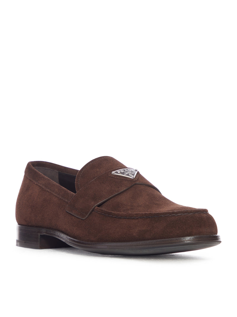 SUEDE LOAFERS