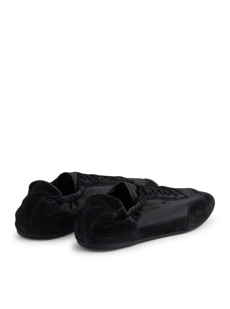 COLLAPSE SNEAKERS IN RE-NYLON AND SUEDE