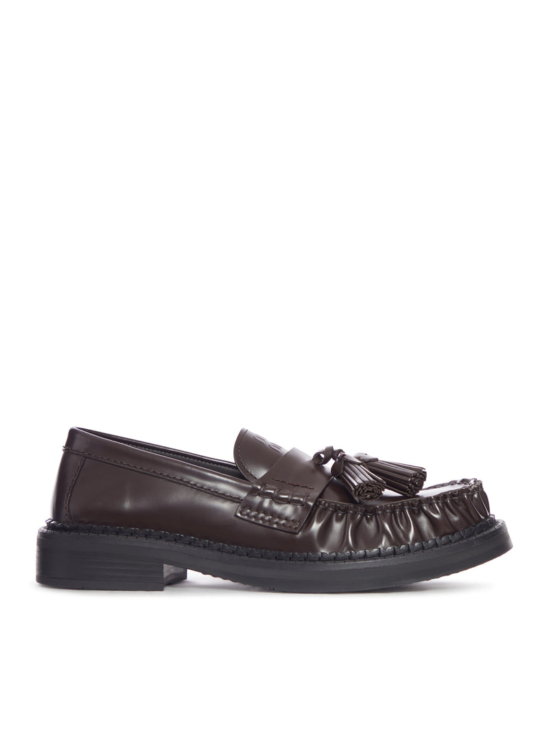 LEATHER LOAFERS