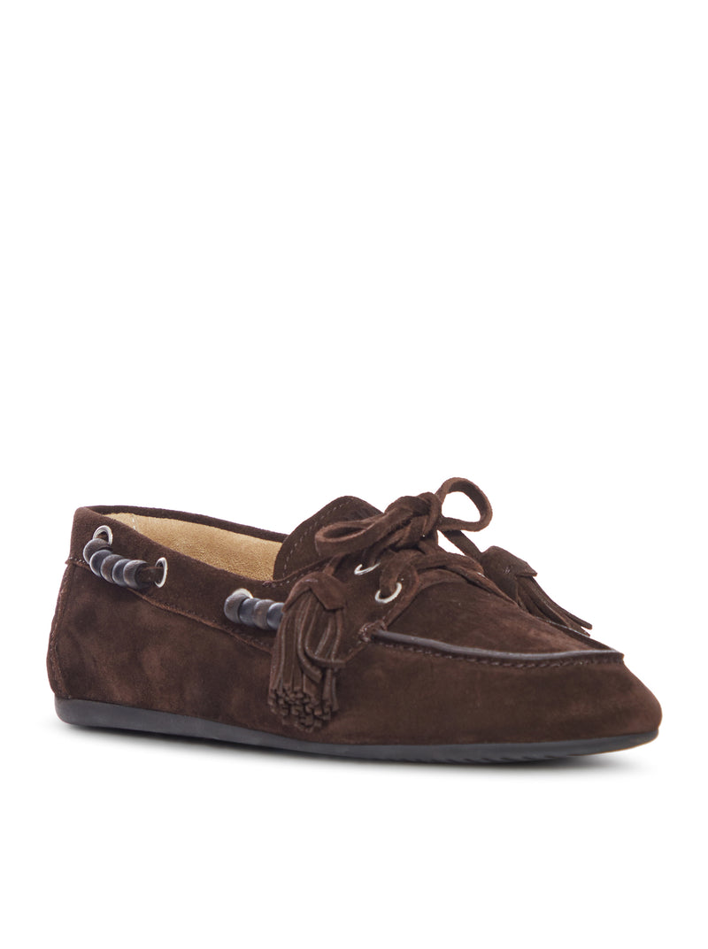 SUEDE LOAFERS