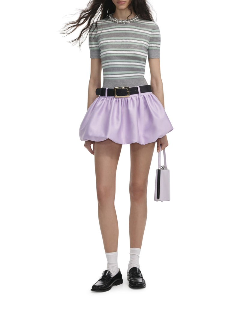 STRIPED WOOL SWEATER