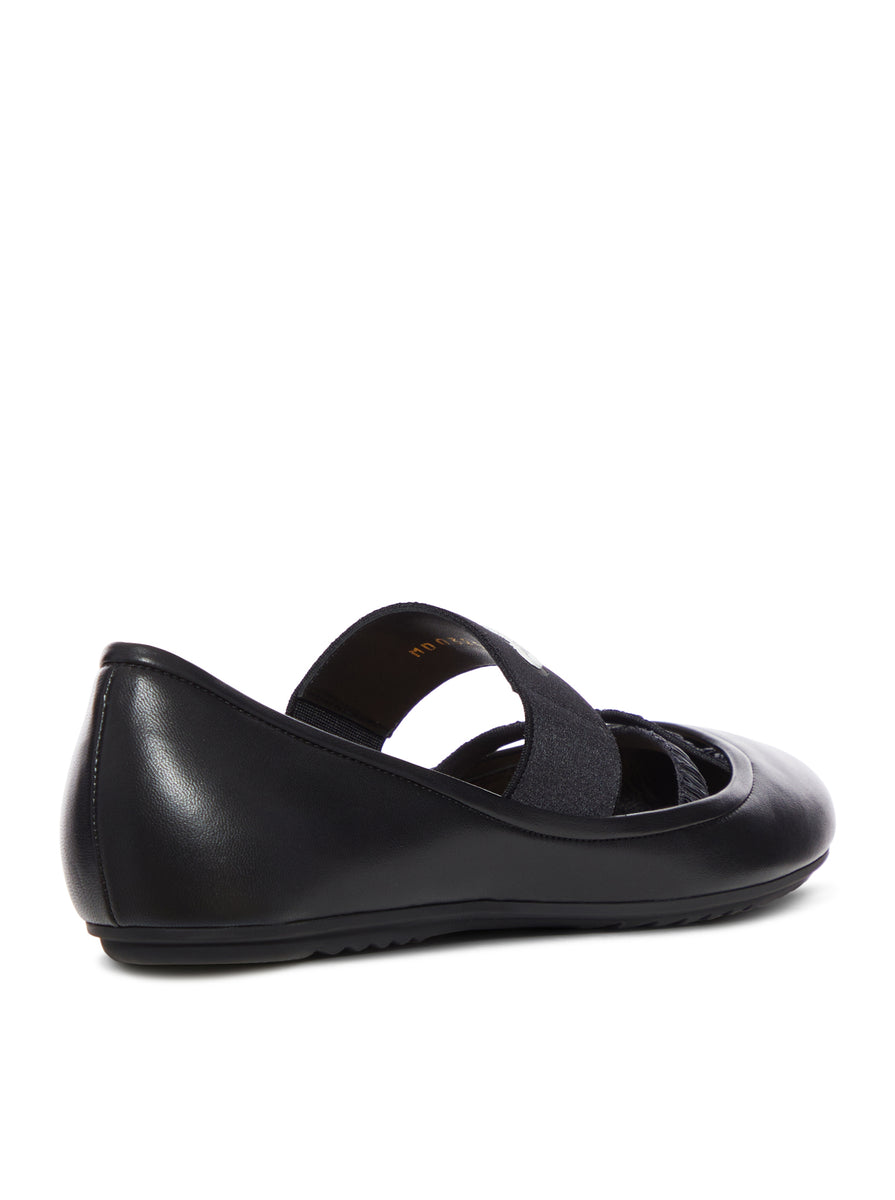 フラットシューズ DIOR Shade leather ballerinas with elastic bands Nero DIOR SHADE BALLERINA – Suit Negozi Row
