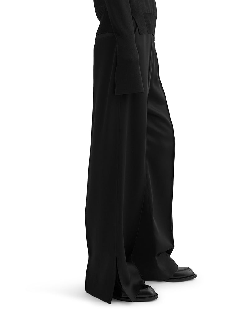 SATIN TROUSERS PANTS