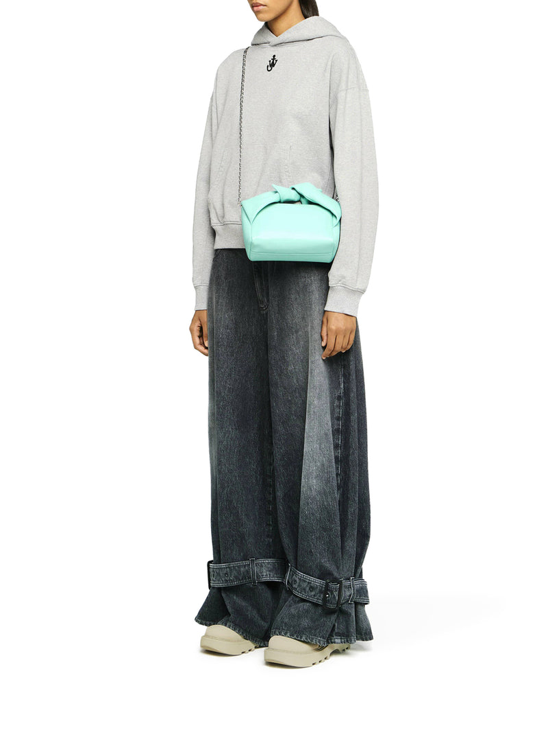 JWA ANCHOR LOGO CROPPED SWEATSHIRT