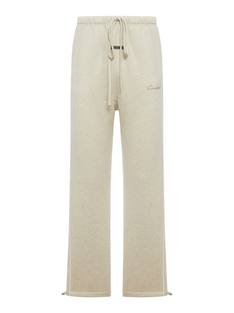 RELAXED FLEECE TRACKPANTS WITH PIPING