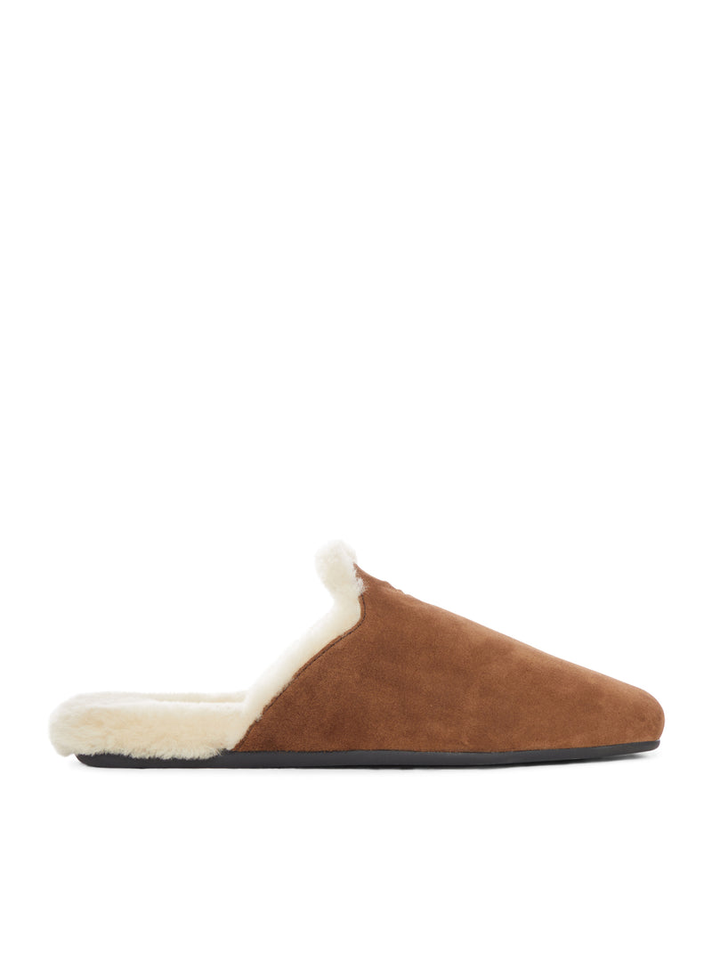 SUEDE SABOT