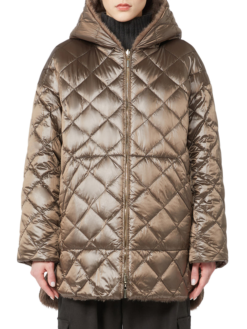 REVERSIBLE PADDED MIDI JACKET