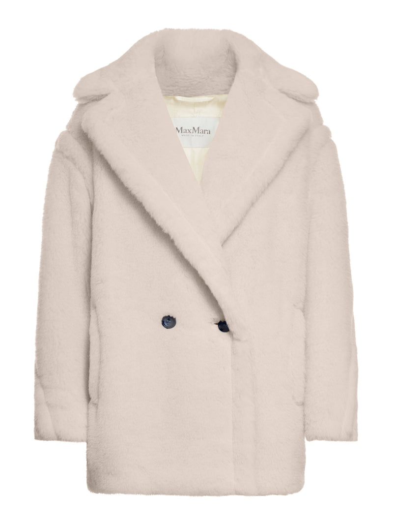 OLGA TEDDY BEAR ALPACA WOOL COAT