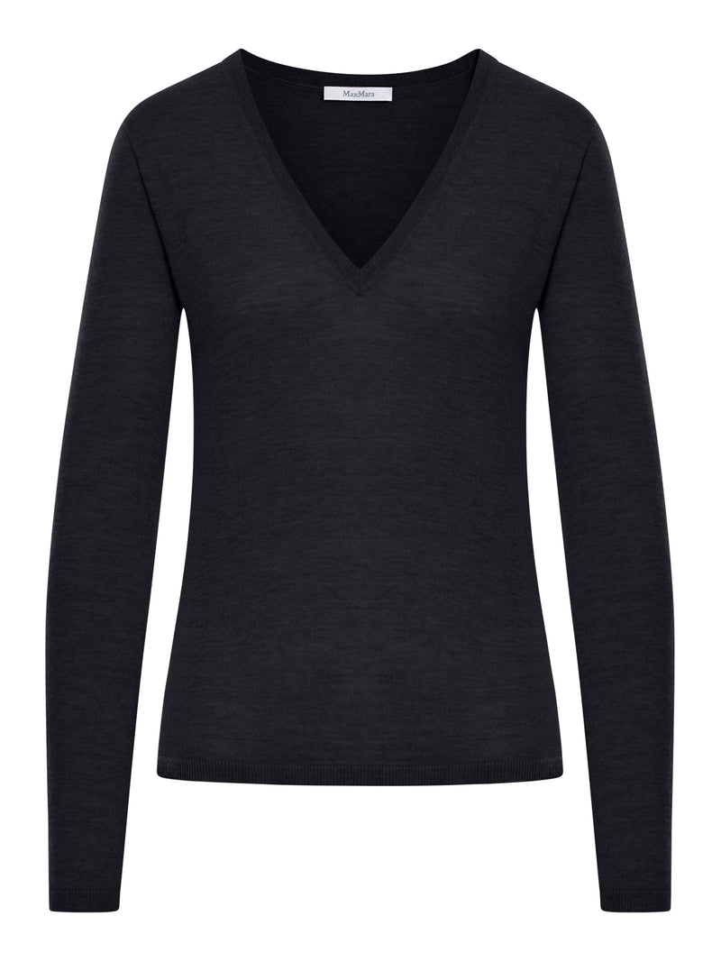 LINCE SWEATER IN SATINED CASHMERE YARN