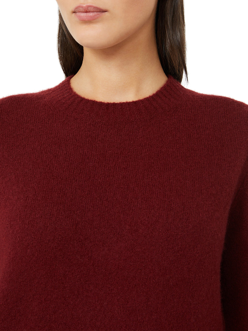 STRETCH CASHMERE YARN SWEATER