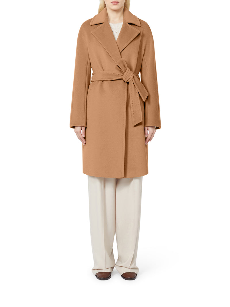SCIRE BEAVER WOOL ROBE COAT