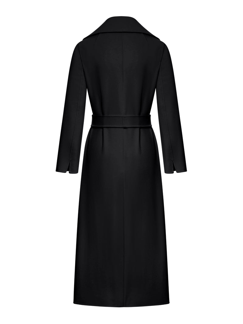 WOOL DRAP ROBE COAT