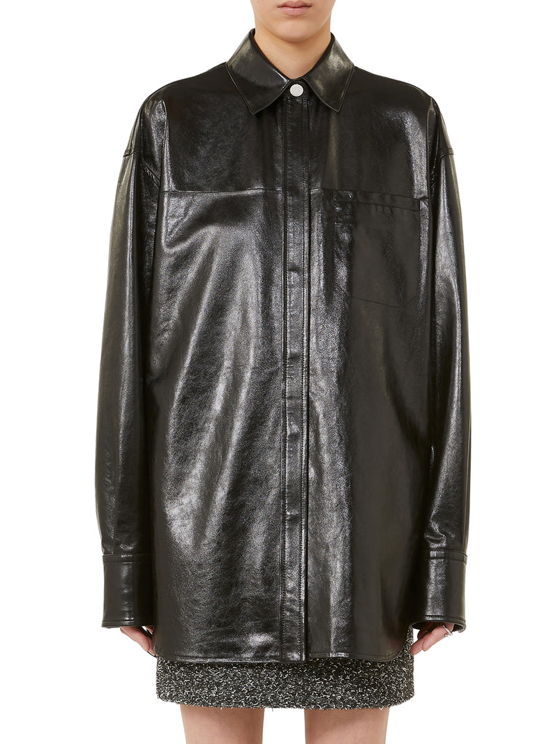 BOREL OVERSIZED NAPPA SHIRT