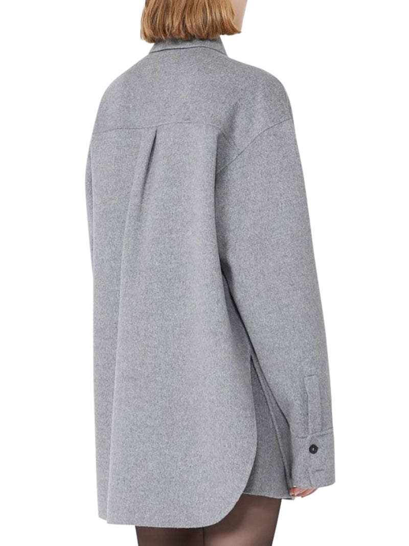 OVERSIZED RIBER WOOL SHIRT