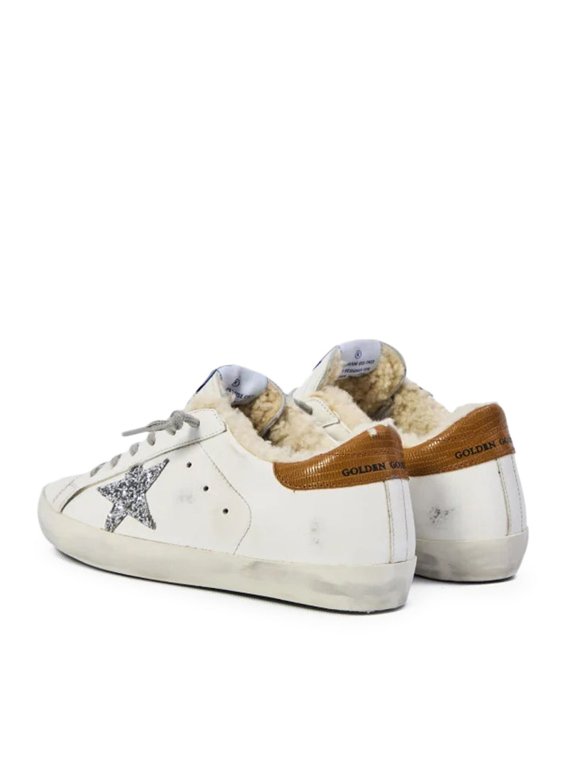 SUPER-STAR SNEAKERS WITH SHEARLING