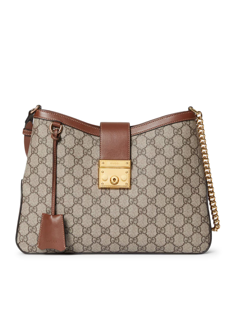 LARGE PADLOCK SHOULDER BAG