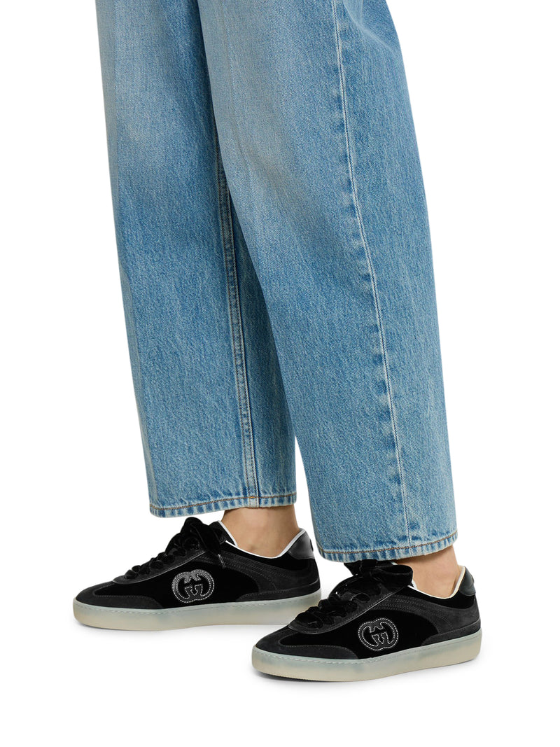 BLACK VELVET SNEAKERS