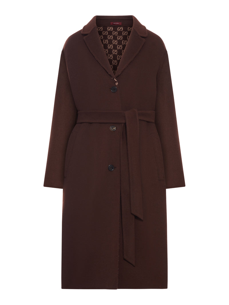 SINGLE-BREASTED COAT WITH