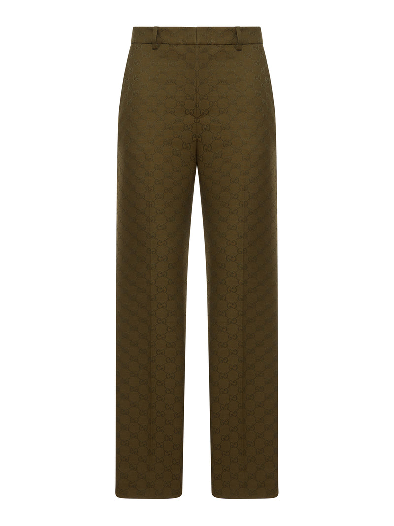 TAILORED CANVAS GG TROUSERS