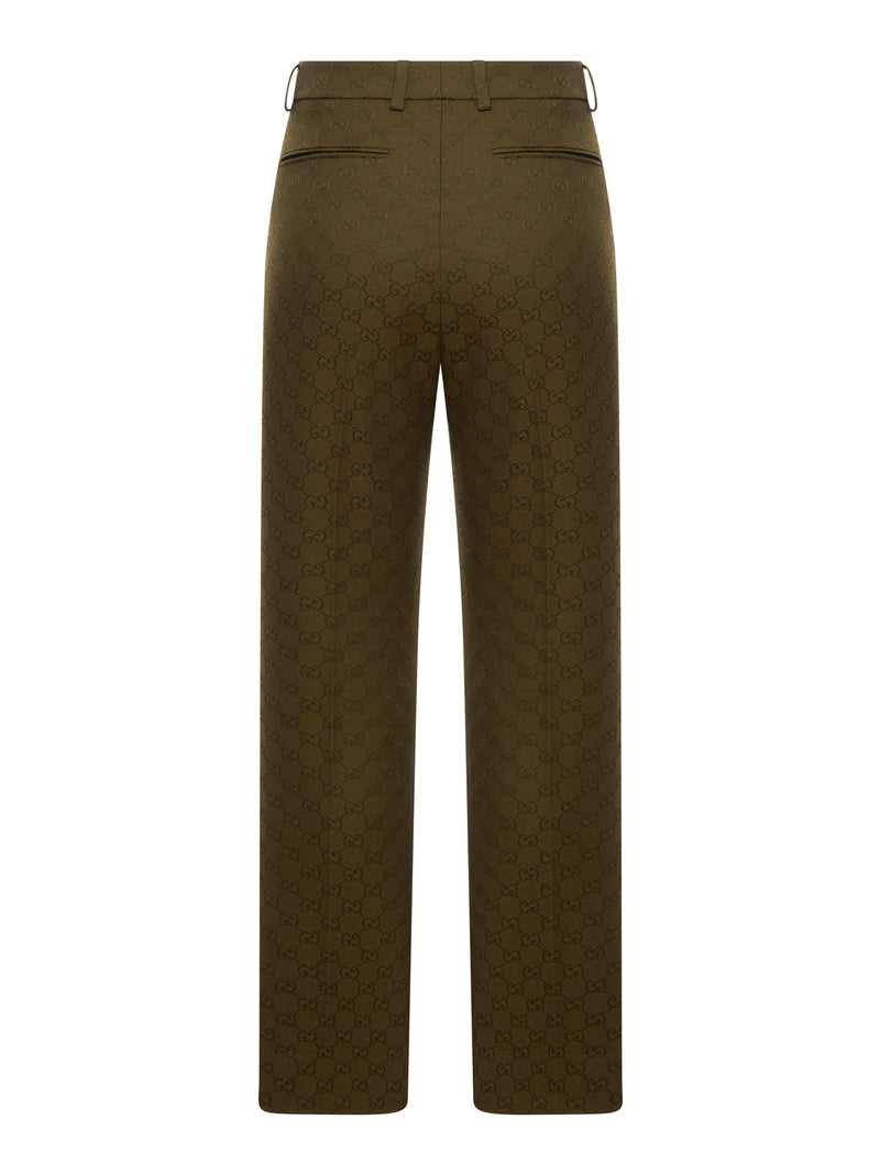 TAILORED CANVAS GG TROUSERS