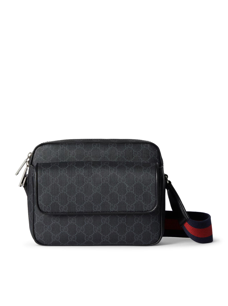 SMALL BLACK GG SHOULDER BAG