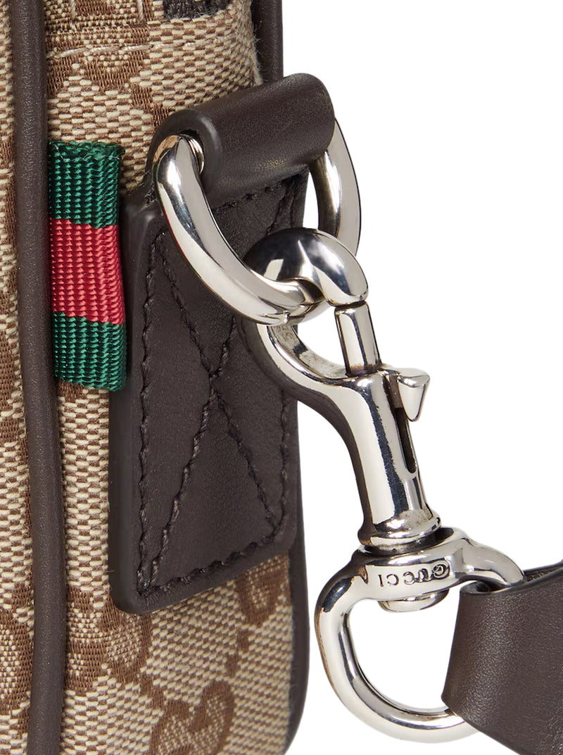 SMALL FABRIC SHOULDER BAG
