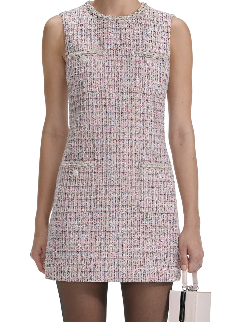 SLEEVELESS MINI DRESS