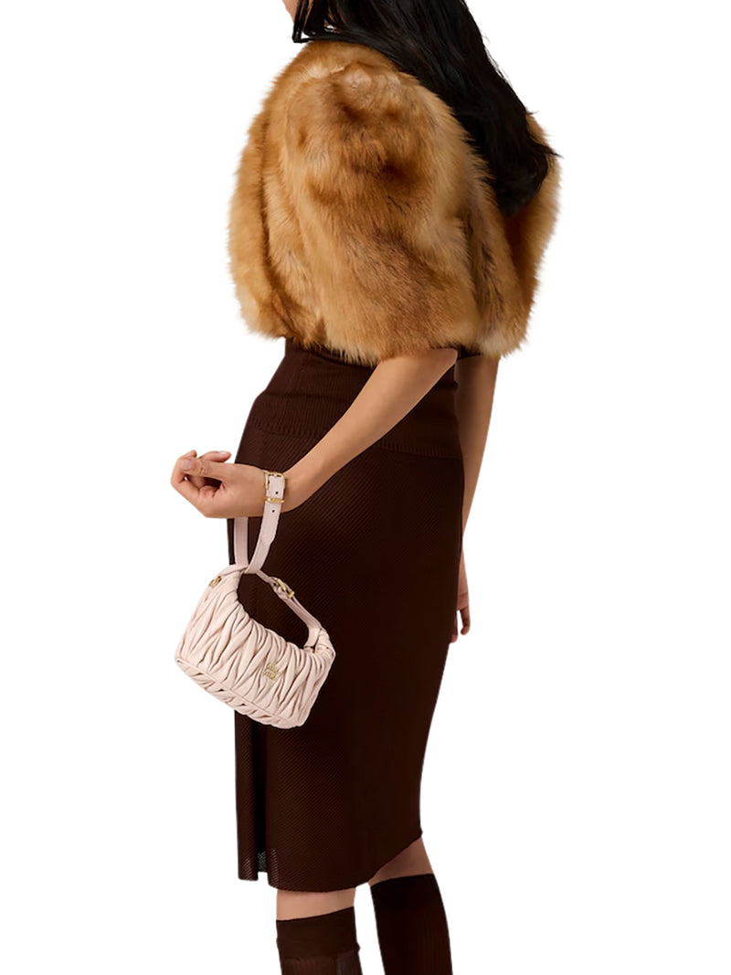 POUCH IN NAPPA MATELASSE`