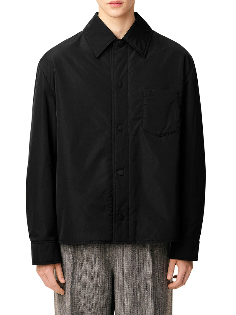 TAFFETA PADDED OVERSHIRT