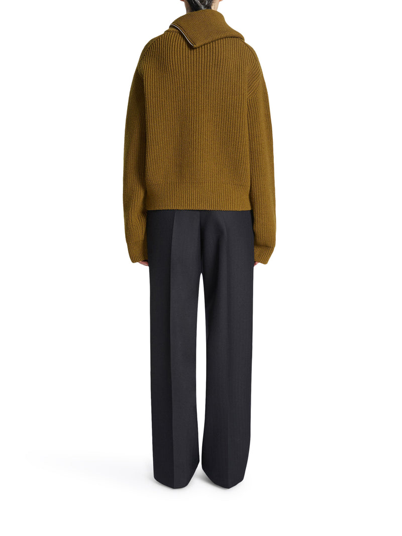 TAILORED WOOL TROUSERS