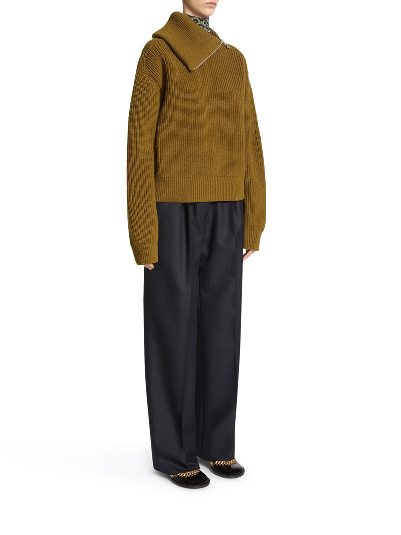 TAILORED WOOL TROUSERS