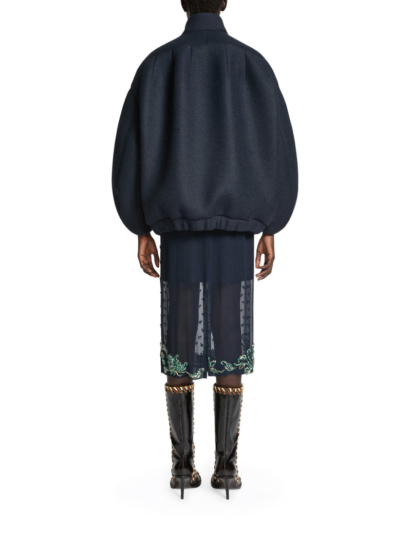 STRUCTURED WOOL JACKET