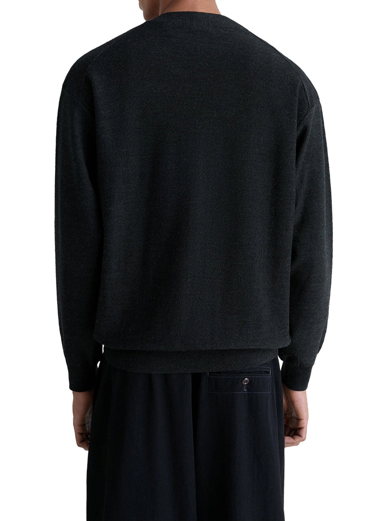 TWISTED WOOL CARDIGAN