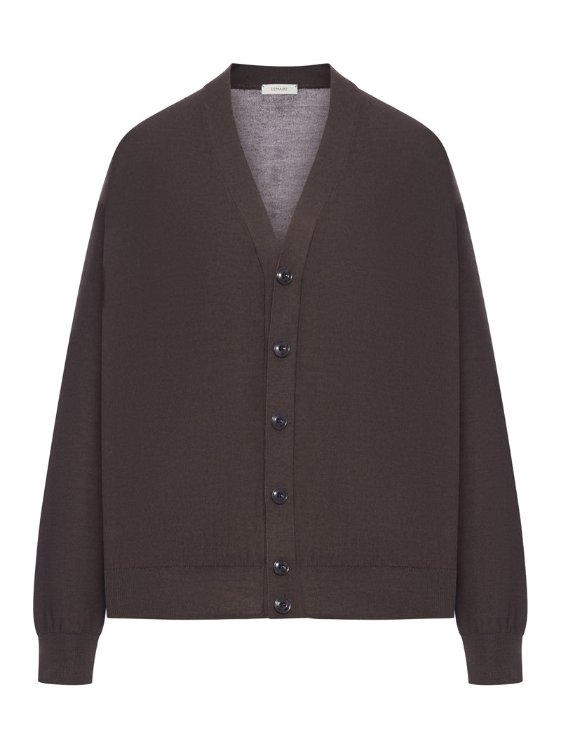 TWISTED WOOL CARDIGAN