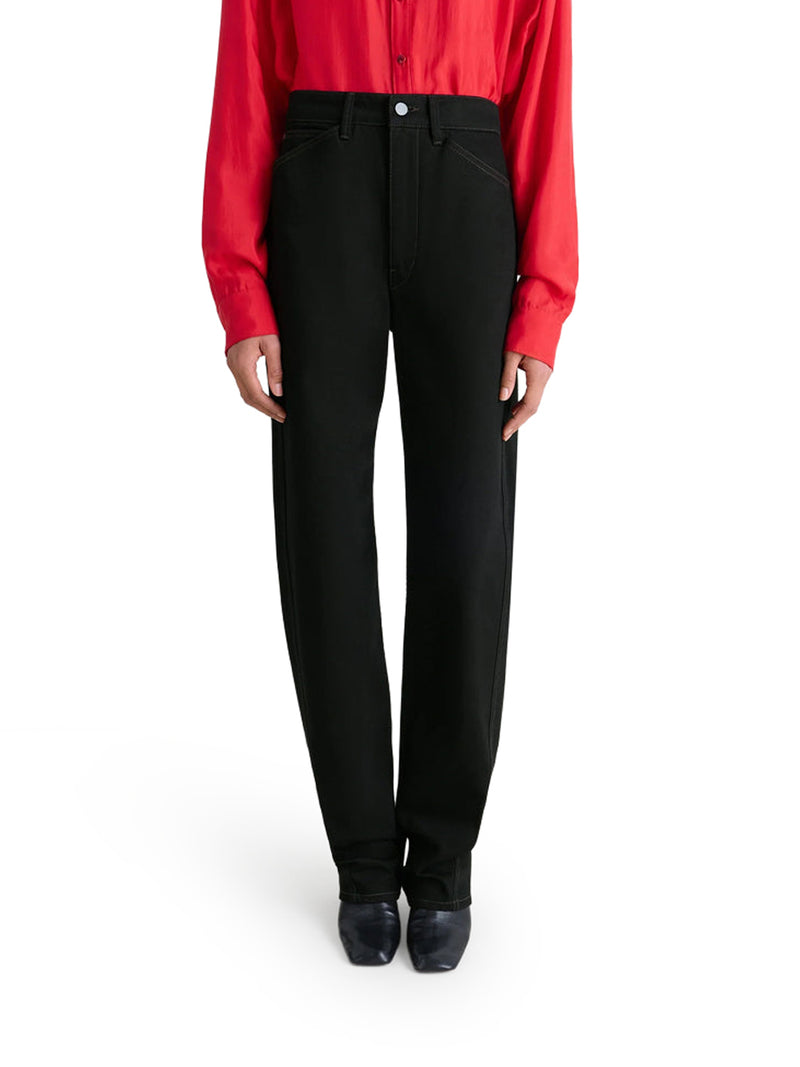 FIVE POCKETS TWISTED PANTS