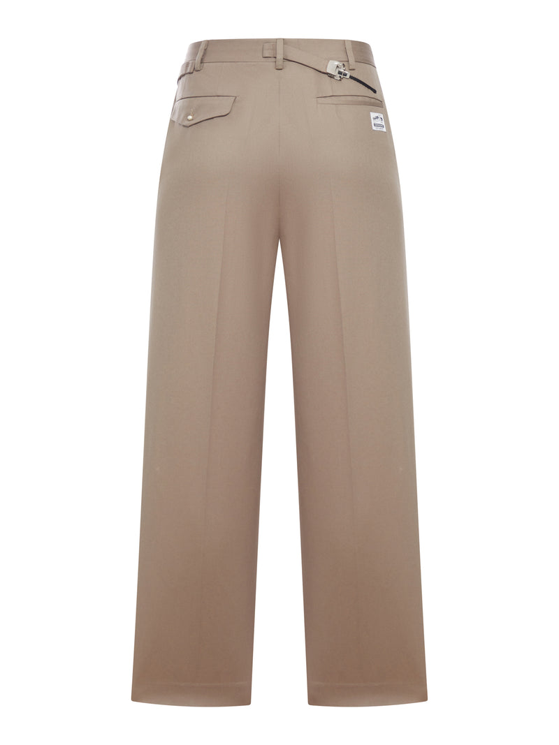 TAILORED TROUSERS WITH ADJUSTABLE WAIST